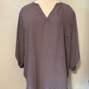 Maurices Gingham Top Blouse‎